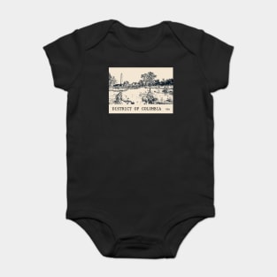 District of Columbia USA Baby Bodysuit